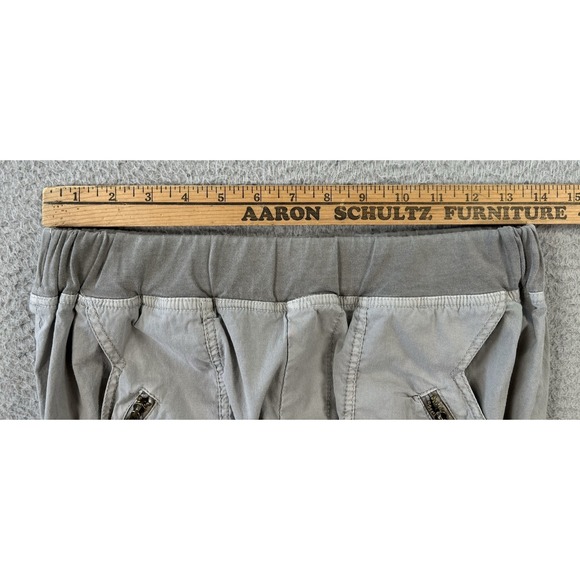 XCVI Wearables Malanda Pants Womens Small Sage Green Ruched Pull On Comfort - Picture 9 of 11